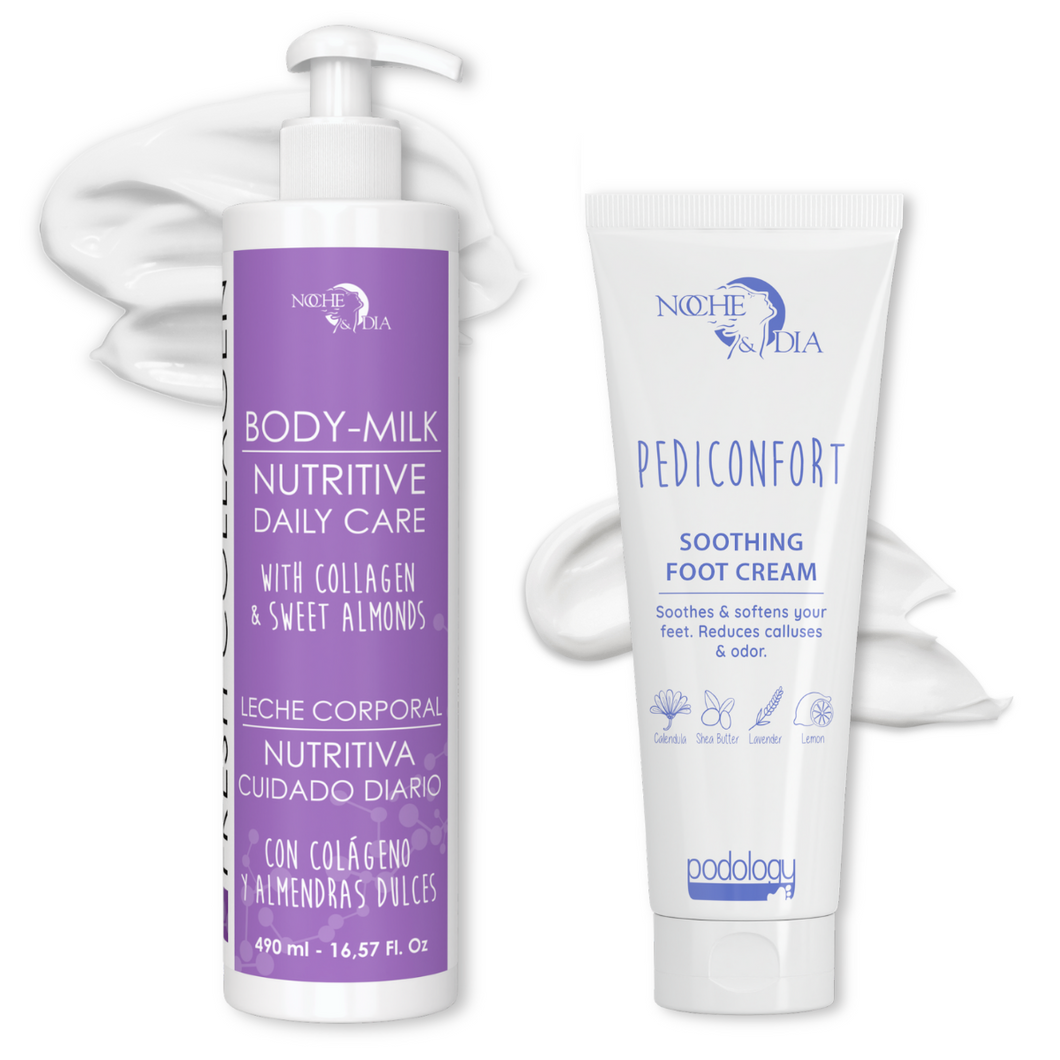 Fresh Collagen Body Milk & Soothing Foot Cream